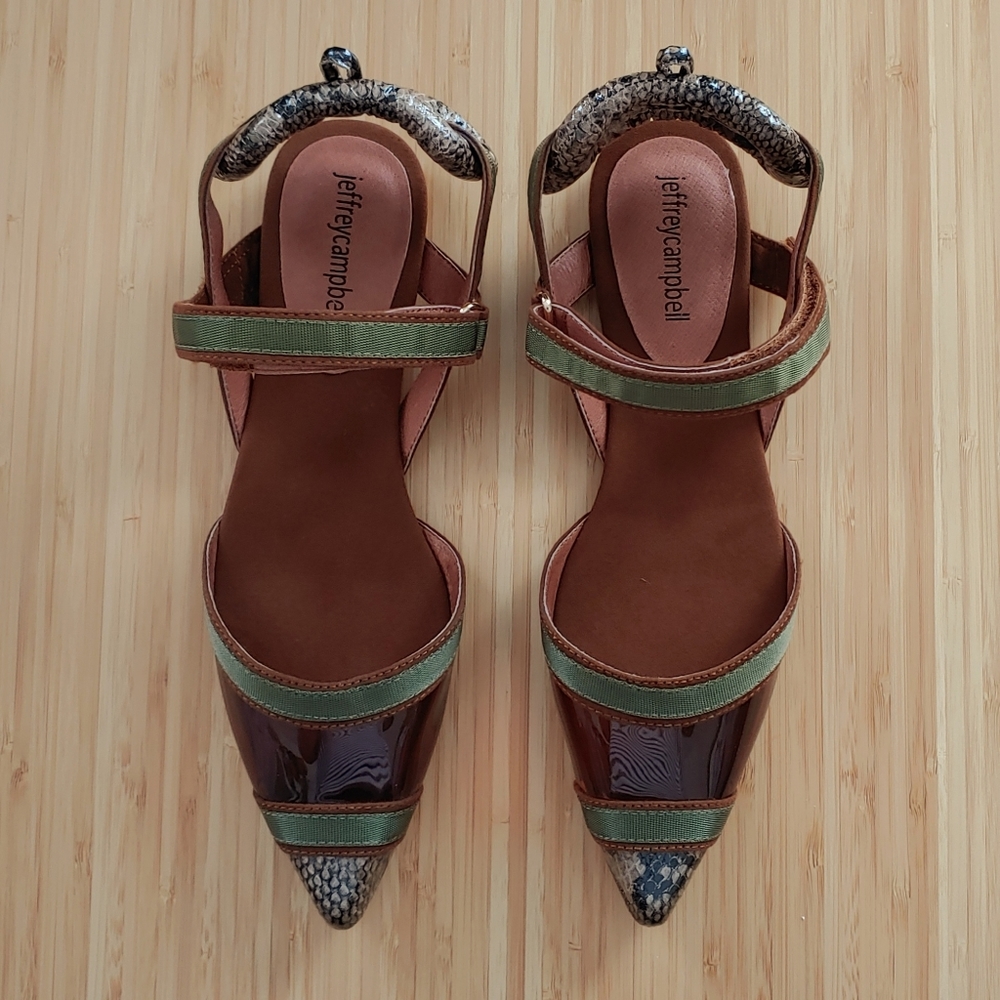 HTF Jeffrey Campbell Enrich Flats - Picture 8 of 13